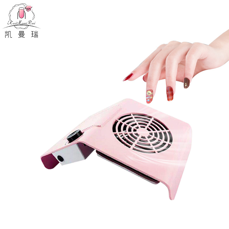 Colector de Polvo para Uñas Transfronterizo de Alta Potencia, Estilo Japonés, Silencioso, con Velocidad Ajustable, Aspiradora de Escritorio para Salón de Uñas