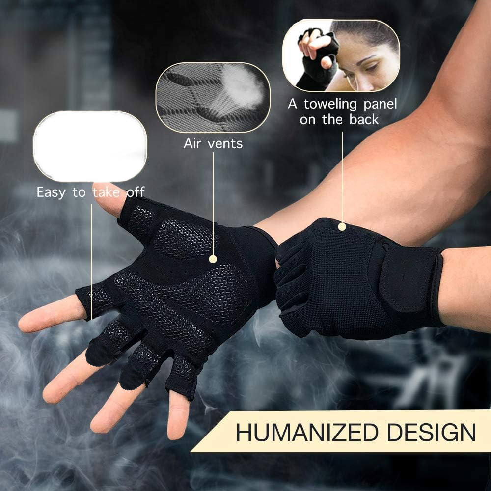Fitness Gloves For Weightlifting And Gym Training Breathable_voghion.com