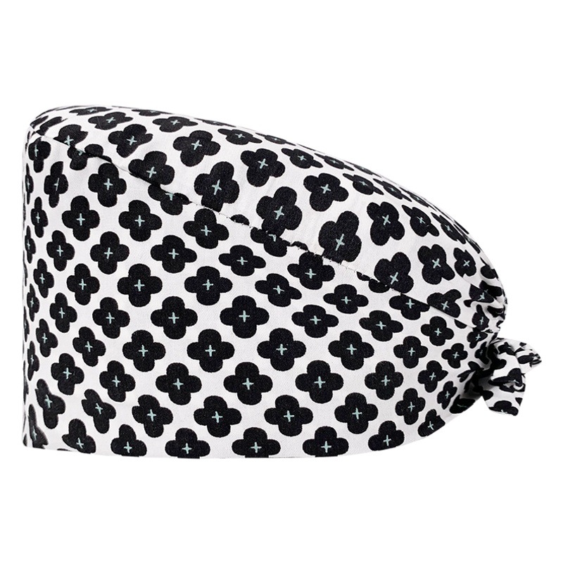 Nuevo Gorro de Enfermera para UCI con Lindos Estampados, Algodón Puro, Gorro de Cocina, Odontología, Belleza y Medicina, Unisex, en Existencia.