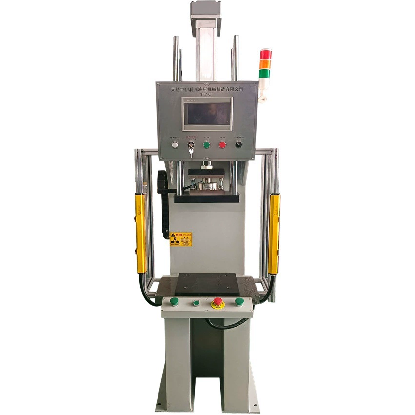 Один столб сервогидравлический пресс 1 тонна YSF-1T компрессорная машина Сервоэлектрический цилиндр пресс высокая точность сервопресса