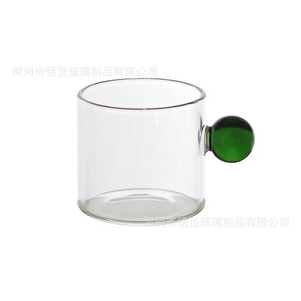 Glass coffee small cute tea cup