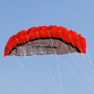Double Line Soft Umbrella Kite Stunt Sports Kite 2.5 m Rainbow Umbrella Double Line Foreign Trade Power Umbrella Kite