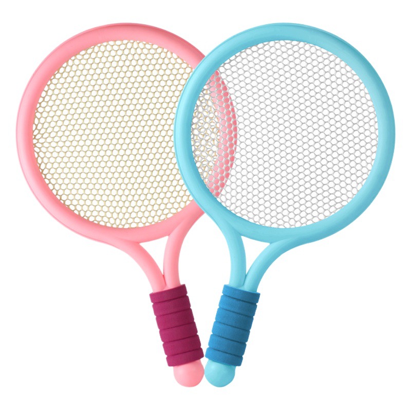 Raqueta de bádminton para niños deportes al aire libre ocio doble raqueta de tenis bádminton interior al aire libre juguetes interactivos entre padres e hijos