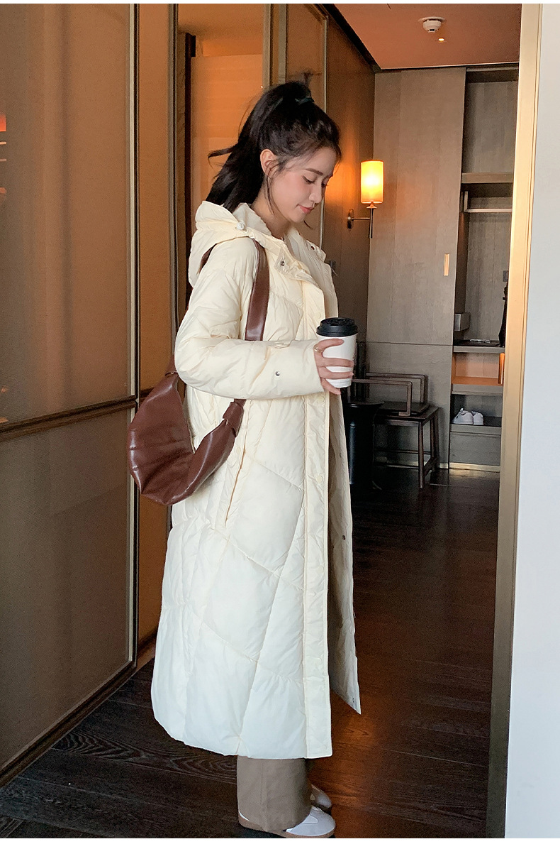 Women's Clothing 2024 new large size fat mm women's winter medium and long cotton coat thickened cold proof high end fashion loose coat_voghion.com