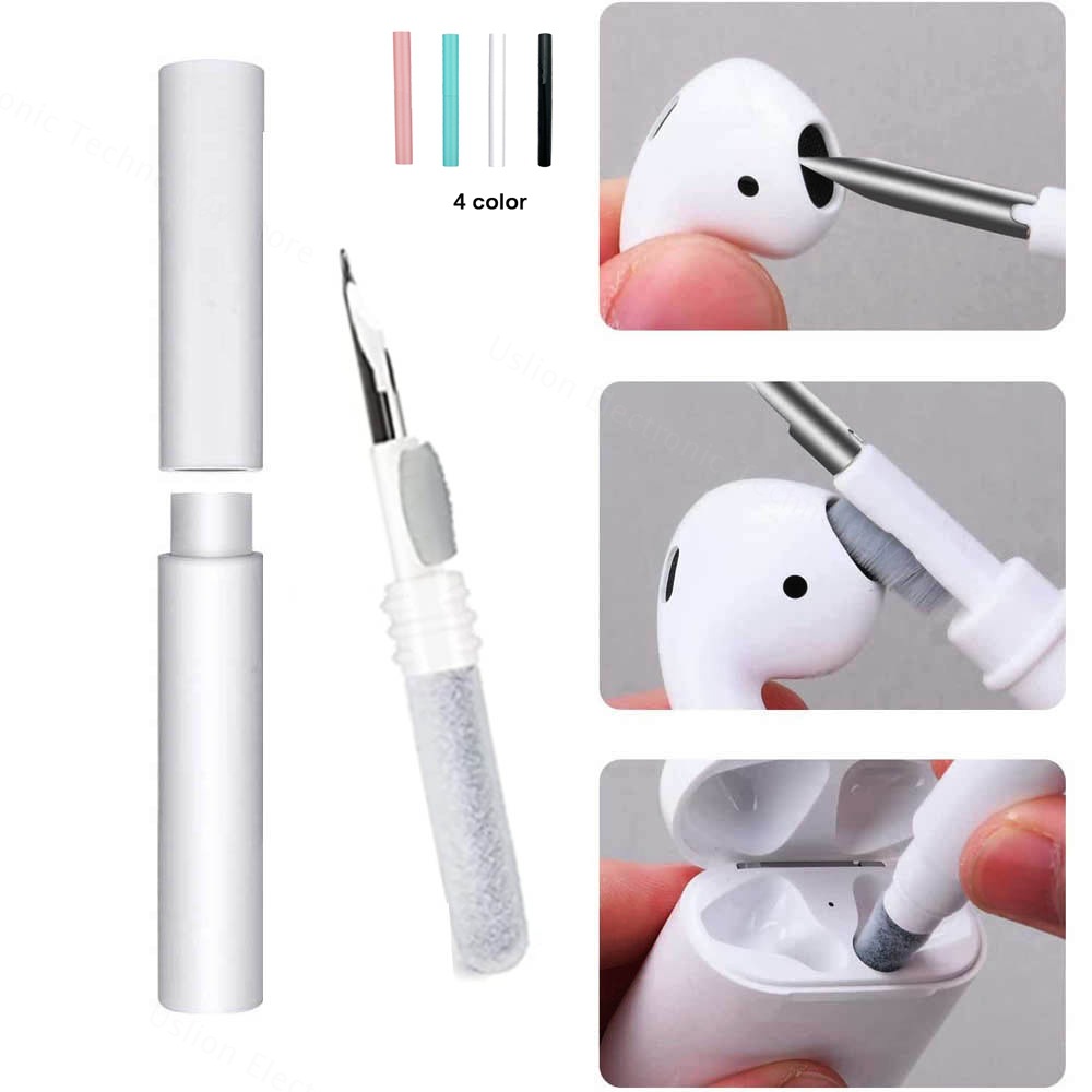 Bluetooth Headset Cleaning Tool for Airpods Durable Earplug Case Cleaner Kit for Xiaomi