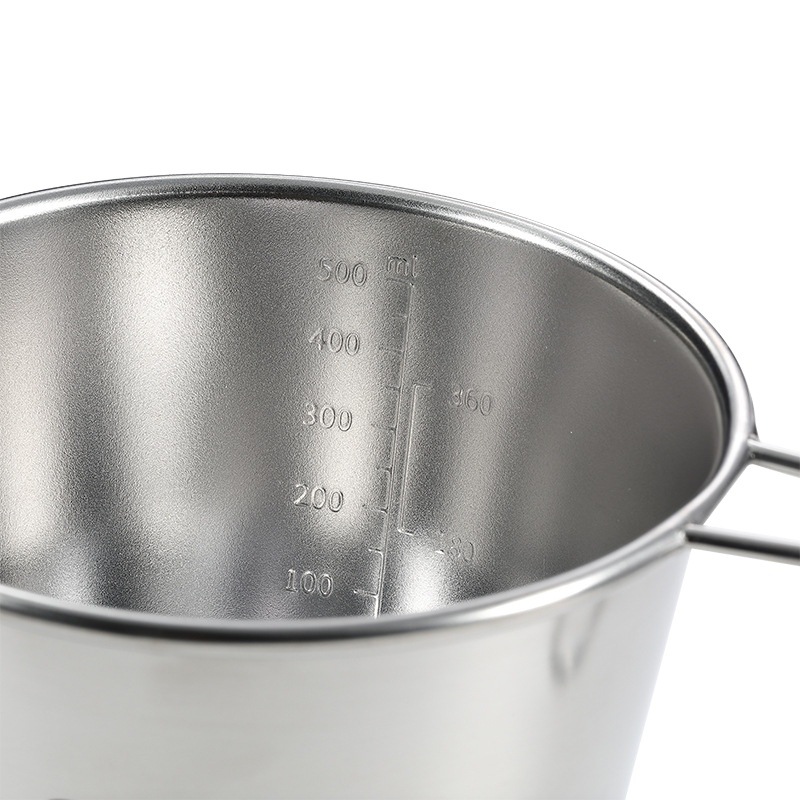 Coman S369 Profundización de gran capacidad suministros camping con escala camping picnic de acero inoxidable fuego abierto ensaladera de calefacción