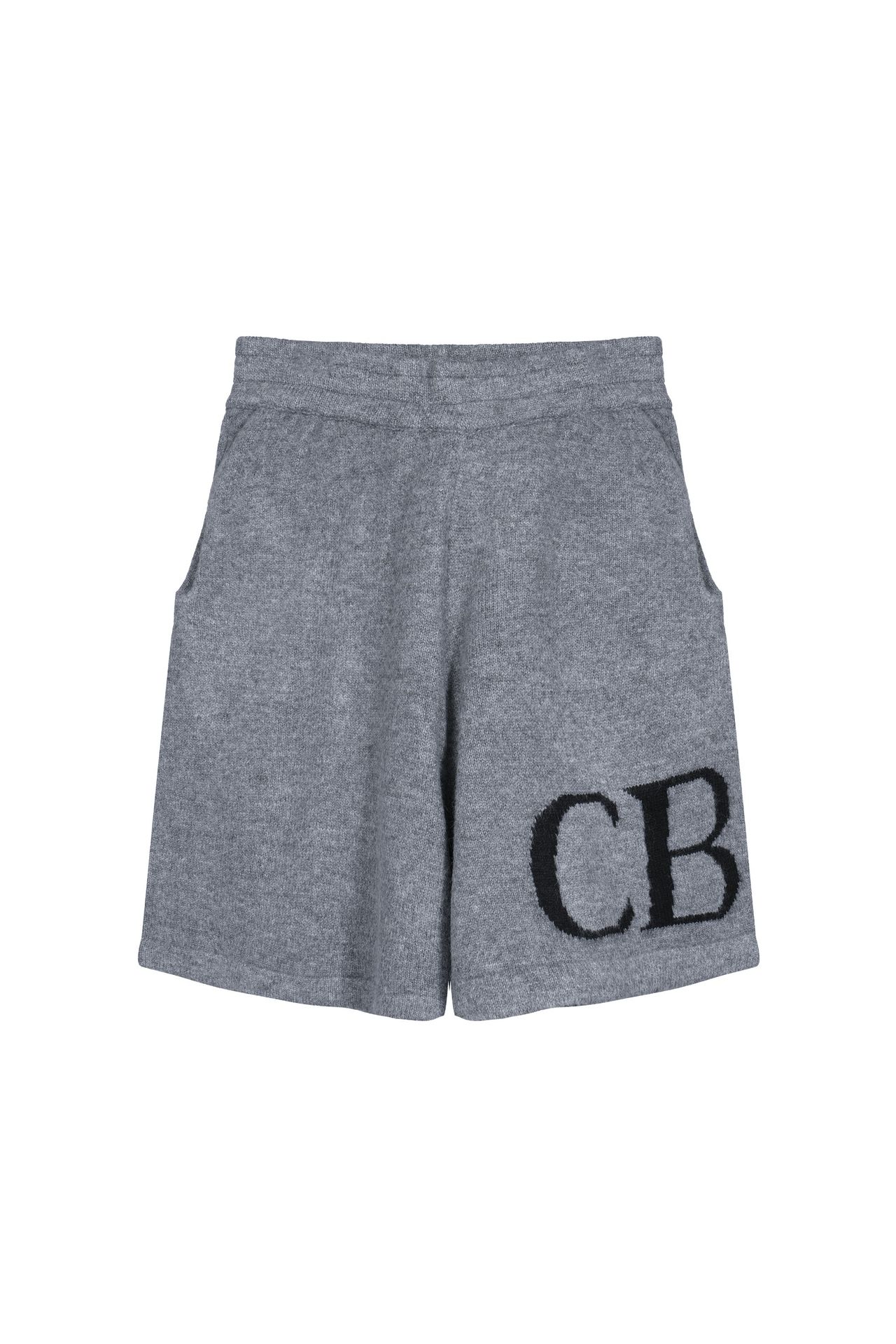 Casablanca Sweat Shorts CB Logo Grey