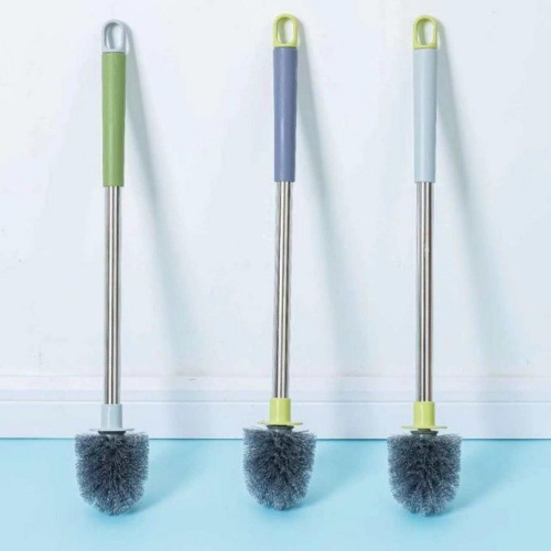 30 tipos de cepillo de inodoro de plástico creativo cepillo de inodoro multicolor sin esquina muerta cepillo único limpieza de baño doméstico