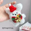 Кролик с красной шапкой