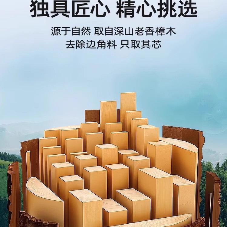 猫咪项圈天然香樟木球驱驰宠物脖圈无声铃铛小猫项链幼猫可爱配饰|undefined
