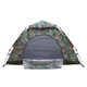 Outdoor Camouflage Double Single Quick-opening Tent Mountain Climbing Camping Anti-rainstorm Sunscreen Camp Emergency Rescue Tent
