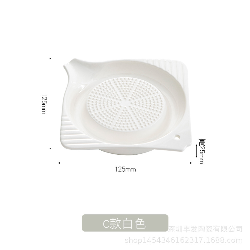 Amoladora manual de jengibre amoladora de ajo hogar de cerámica amoladora suplemento alimenticio para bebés amoladora de barro amoladora de jengibre