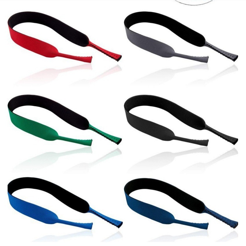 Non-slip adjustable glasses rope Outdoor Sports Basketball fixed glasses strip diving material glasses belt factory direct sales