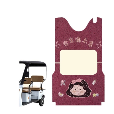 Electric vehicle foot mat, electric car foot mat special