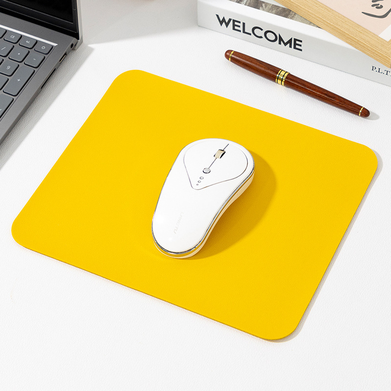純色のシンプルな革のマウスパッドの小さいサイズの広告のマウスパッドのコンピュータのノートパソコンのオフィスゲームのマウスパッドのカスタマイズ|undefined