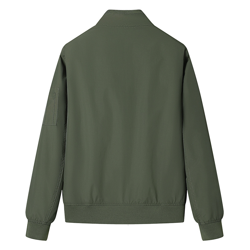 2024 nuevo hombre chaqueta de primavera y otoño chaqueta casual herramientas al aire libre chaqueta de asalto transpirable chaqueta de cuello suelto