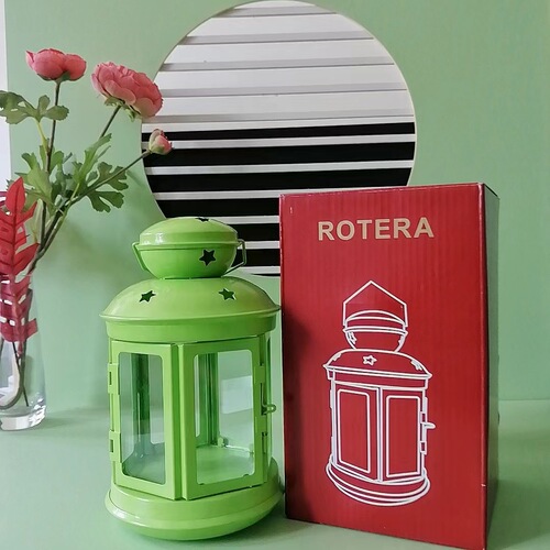 Rotra hanging scented candle with candle holder glass romantic aromatherapy decoration lampshade candle holder diy