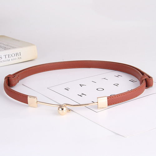 Belts for women with fine decorations, dresses and sweaters, retro Korean style slim waistbands, fashionable waist belts for women, trendy