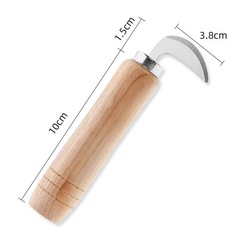 青皮のクルミの刀はクルミの青皮の刀のクルミの皮をむいて器を掘ってクルミの緑の皮の神器に行きます。