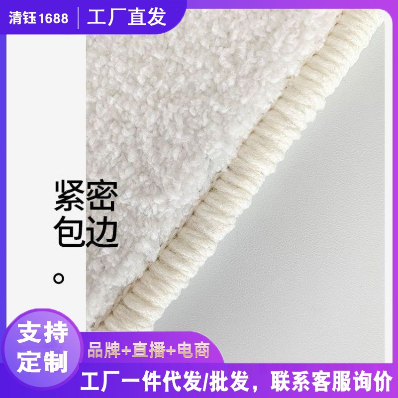 Hình Con Heo Thảm Cửa Phòng Trẻ Em Thảm Lót Chân Hoạt Hình Phòng Tắm Mềm Thấm Hút Sàn Giả Cashmere Nữ Thế Hệ