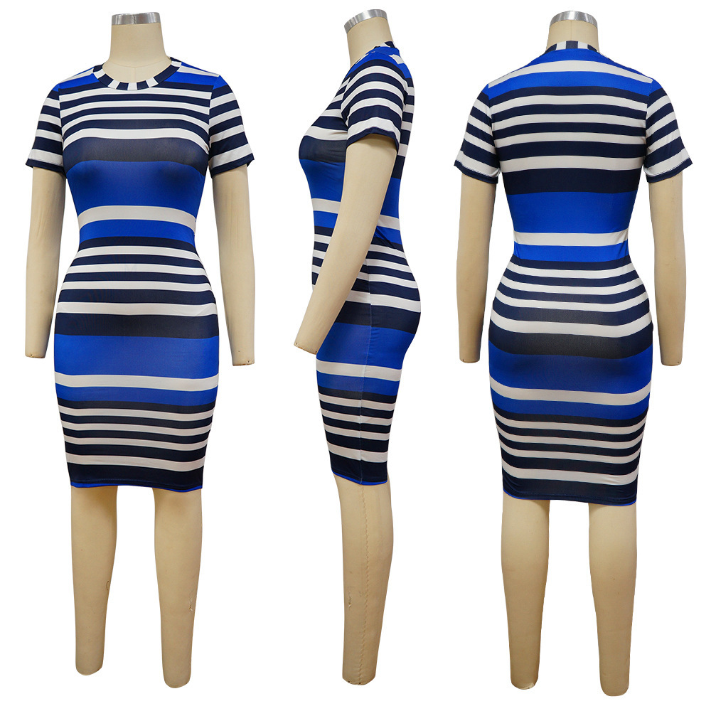 Sexy Women Pack Hip Pencil Dress Bodycon Summer Robe Female