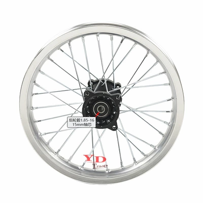 Hub, alloy wheels 1.60-19 inch - 19-16inch-rear-hub-15mm-shaft-core-silver-rim-model-customized