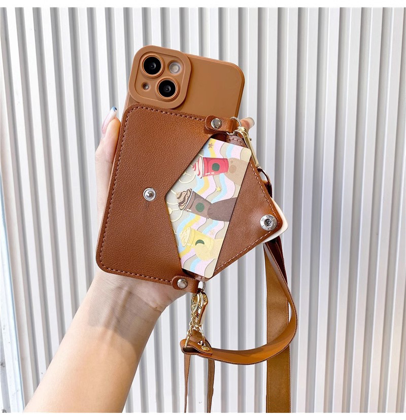 Heart Shape Cute Simple Style Phone Cases Wallet Phone Accessories display picture 3