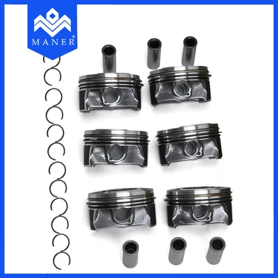 Piston, piston ring, piston pin engine piston assembly is