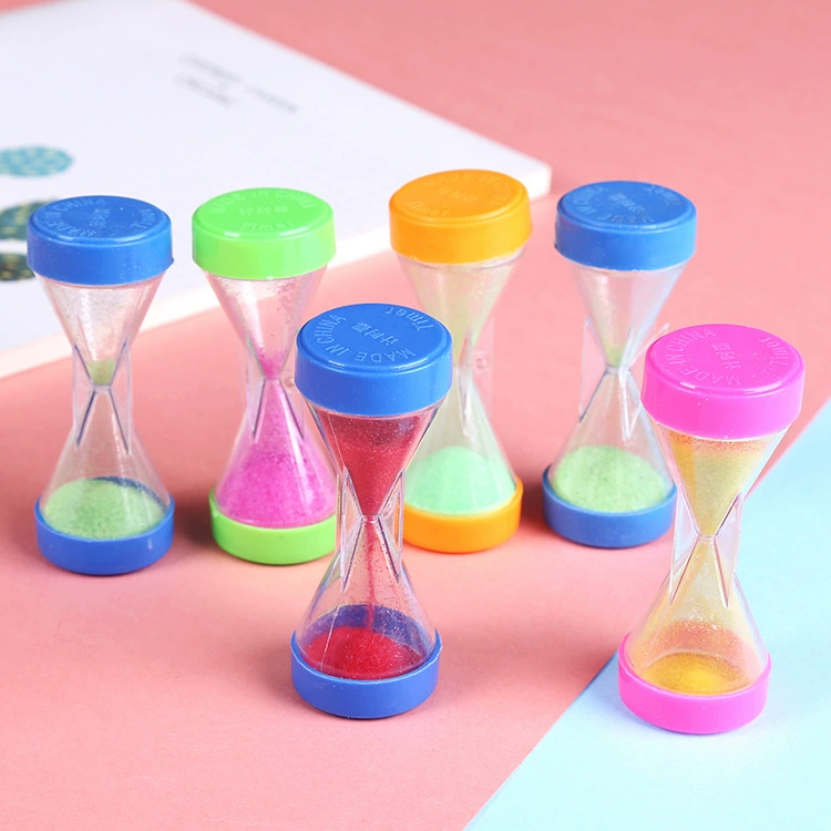 Детские песочные часы таймер пластиковые мини-песочные часы настольные маленькие украшения детские маленькие игрушки маленькие подарки оптом