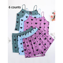V 40812 Sling vest loungewear set �������ļҾӷ����¿���