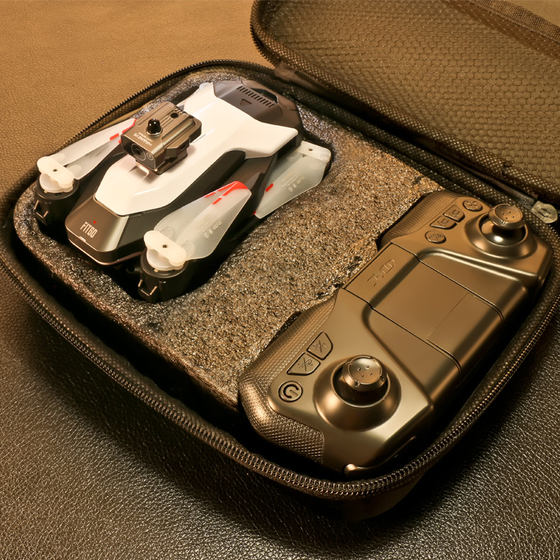 Cross-border UAV M2 optical flow obstacle avoidance dual aerial photography HD remote control aircraft breathing light four-axis aircraft children