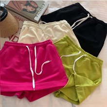 女童夏装短裤宝宝洋气儿童个性潮牌韩版假两件时髦网红运动短裙裤
