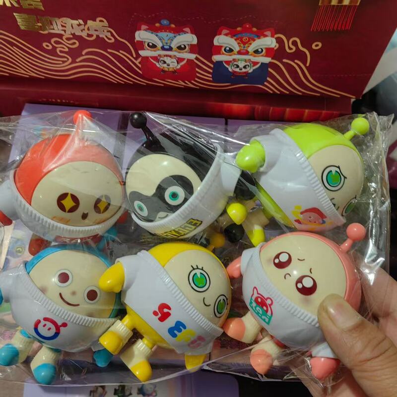 Hand-made egg doll hand-made egg doll party blind box trend Zhejiang Yiwu PVC hand-made toy egg doll