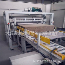 保温砌块整体设备 水泥发泡防火门芯板切割机价格 门芯板贴布机