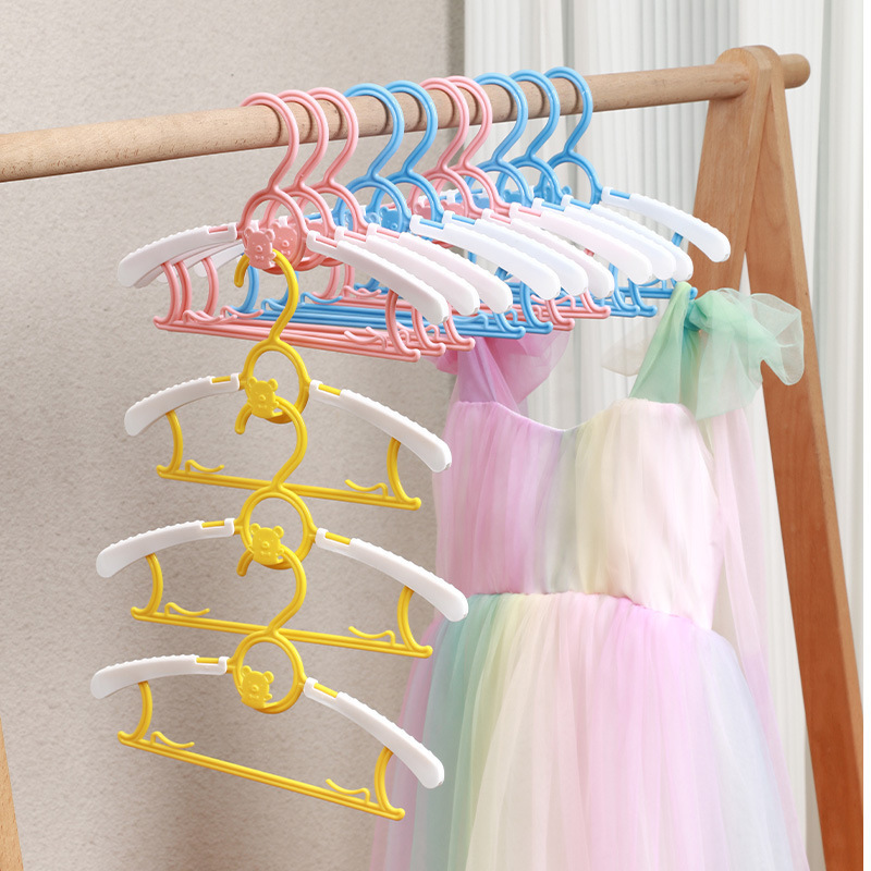 多機能子供ハンガー乳幼児子供服伸縮ハンガー家庭用新生児赤ちゃん滑り止め服サポート|undefined