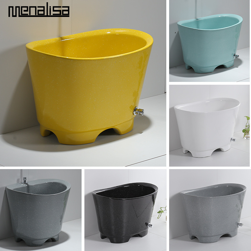 Mop Washing Pool Household Floor-to-Floor Foot Washing 2023 New Style Garden Sink Outdoor Balcony Bathroom Mop Courtyard
