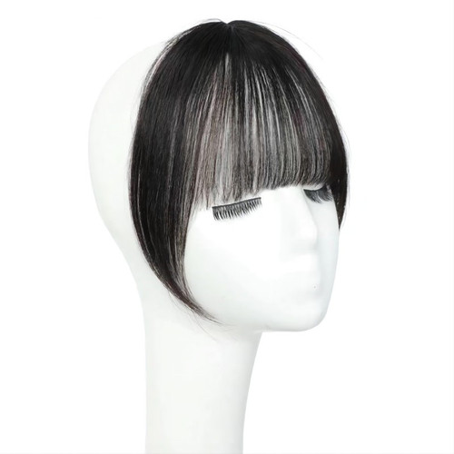 Bangs wig female natural forehead internet celebrity Chiyo French bangs real hair invisible seamless bangs wig piece