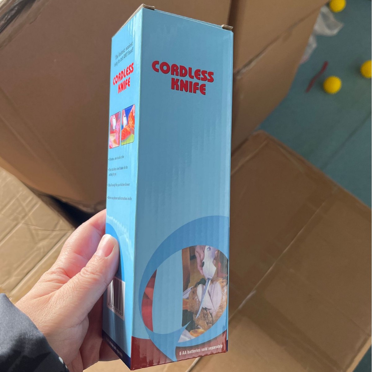 칼라 박스 포장