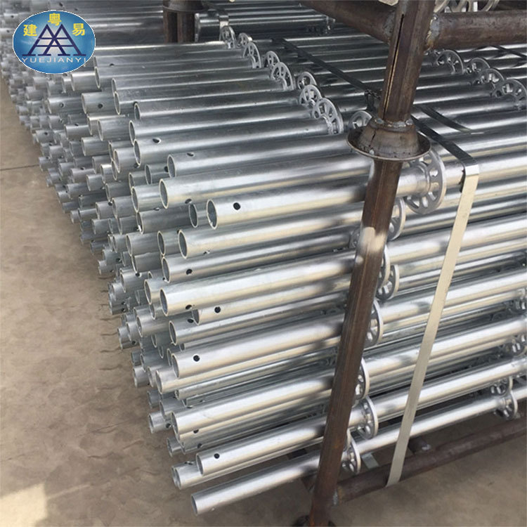 圆盘脚手架 价格优惠 镀锌脚手架 镀锌层 圆盘式脚手架