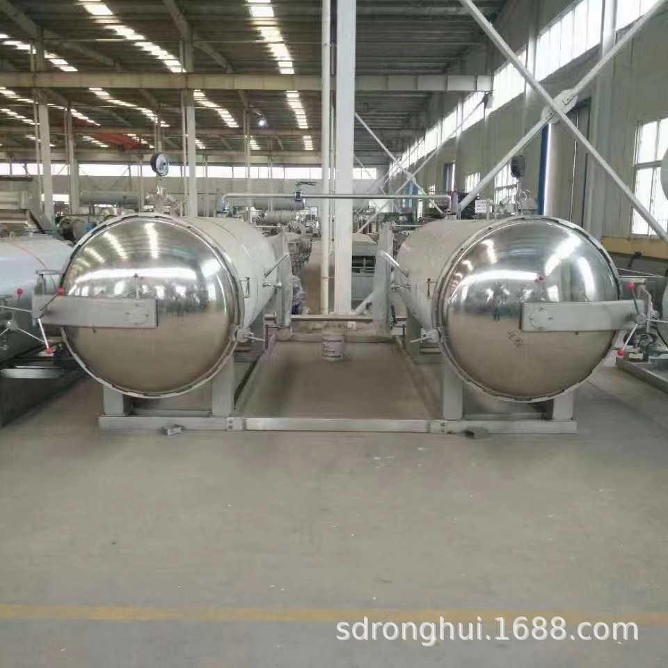 供应真空包装烧鸡杀菌锅不锈钢电加热卧式设备节能高效熟食