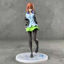五等分的花嫁 中野三玖 站姿制服校服景品美少女动漫手办摆件批发