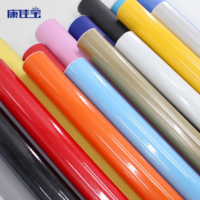 self-adhesive glossy wallpapers PVC