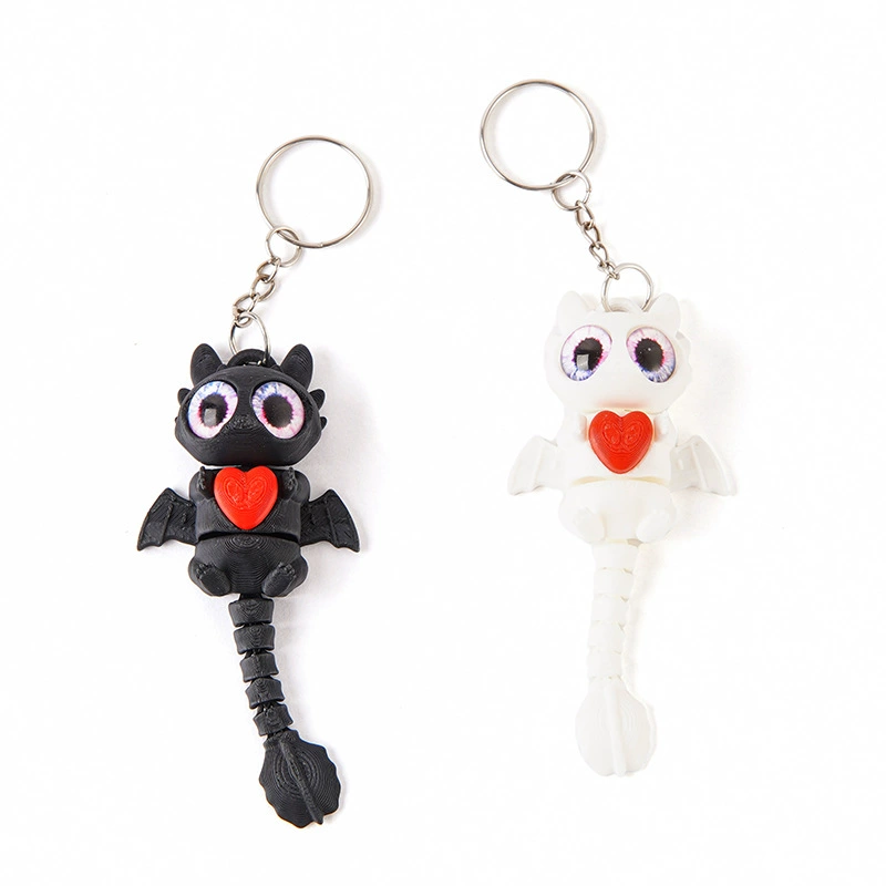 Cute keychain, for import, 3D