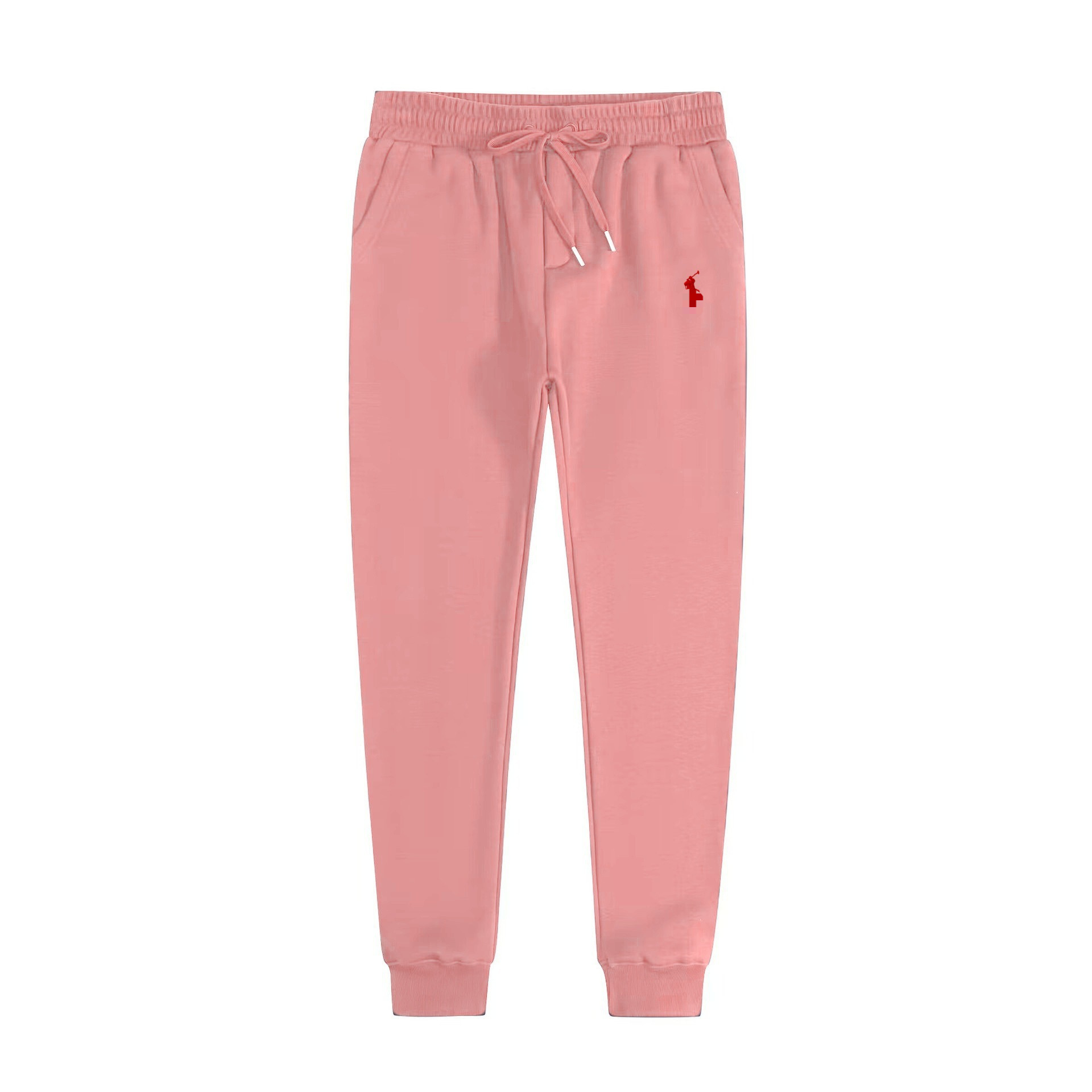 Pink pants-red label
