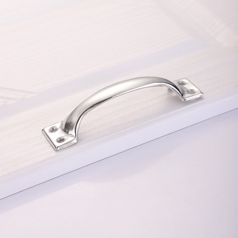 Thickened stainless steel handle cabinet door handle drawer exposed wooden door modern simple small handle furniture solid handle