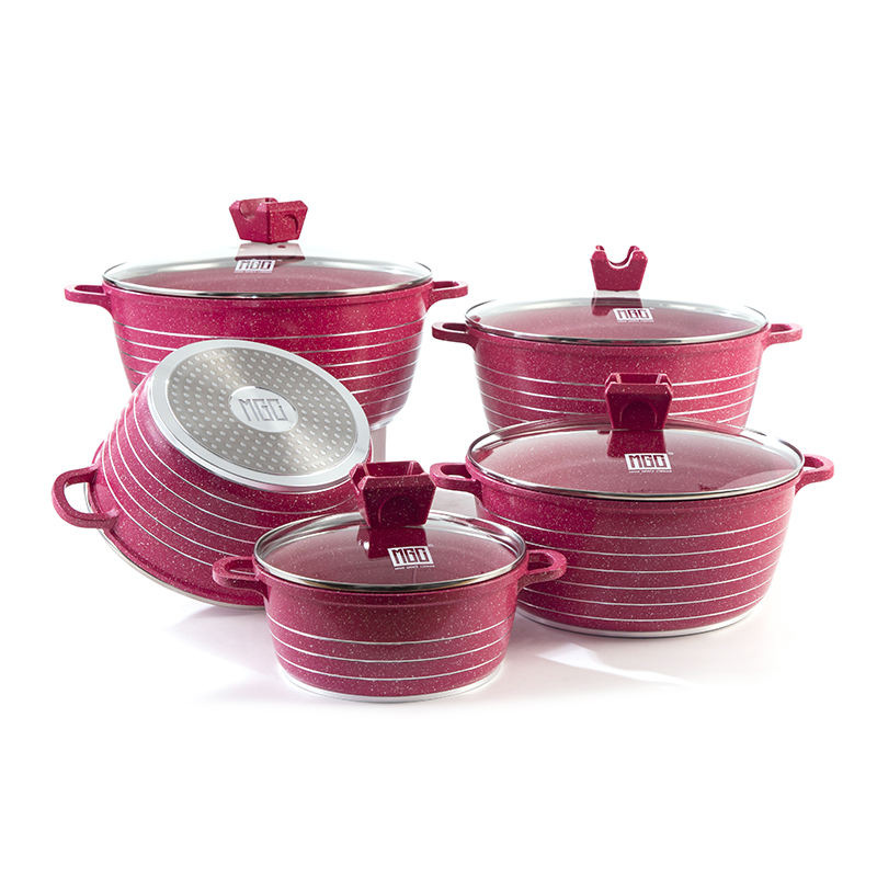 MGC línea de mármol de fondo de 10 piezas conjunto de cocina de cocina de piedra de arroz de cocina superficial image 2