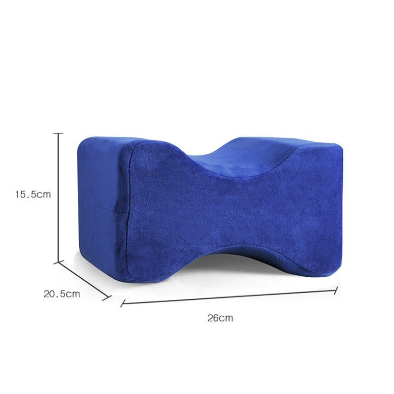 Fabricante en stock almohada clip de la pierna de espuma de memoria mujeres embarazadas dormir lado dormir almohada hombres y mujeres pierna clip cojín lento rebote pierna almohada
