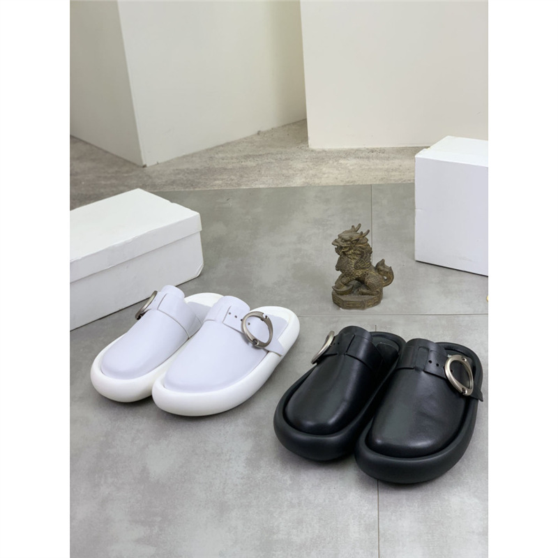 Herren Pantoletten Aus Echtleder Für Den Strand Und Outdoor_voghion.com