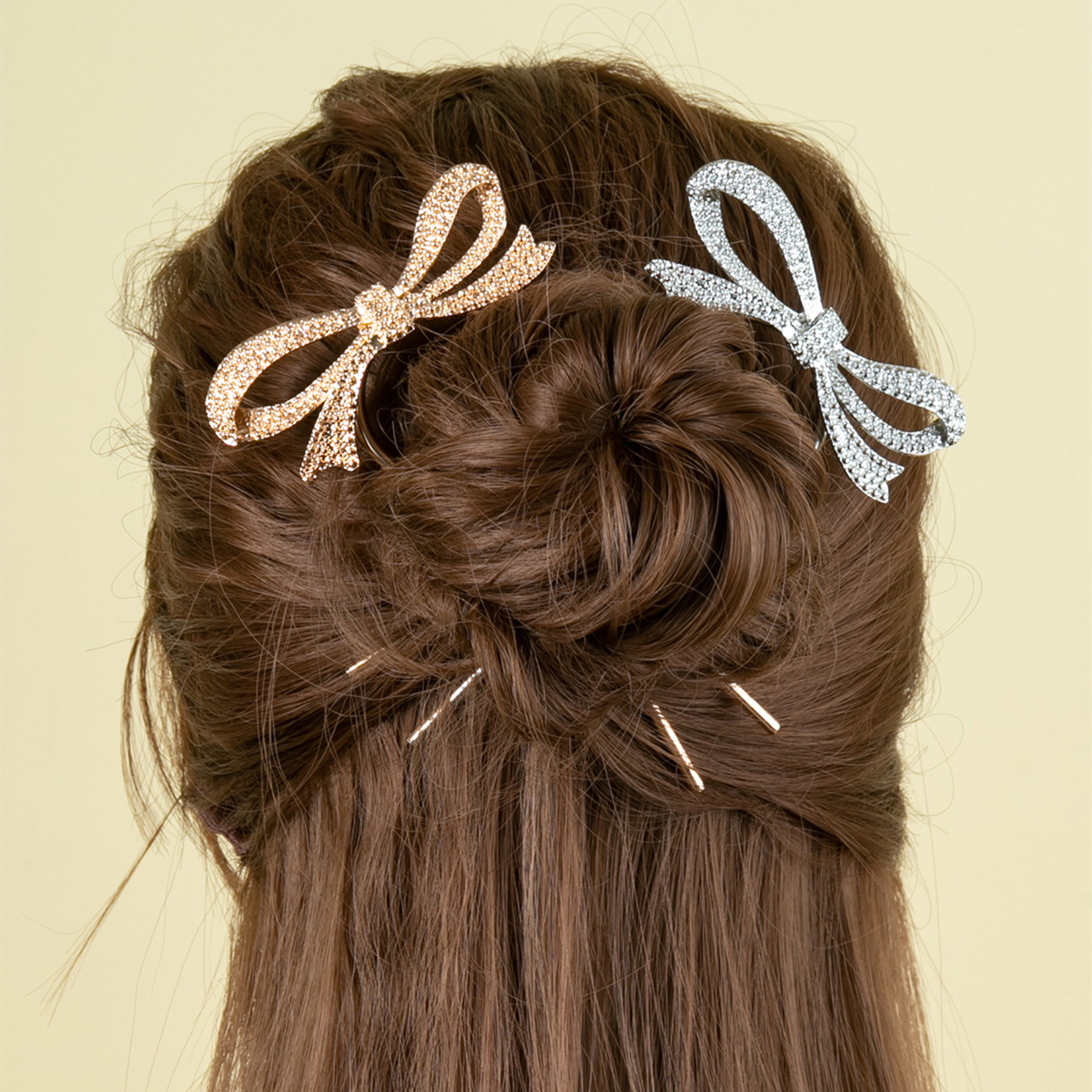 Estilo coreano moda arco pelo rizador accesorios para el cabello Internet celebridad Mori Hada pelo horquilla clip chica clip tocado femenino