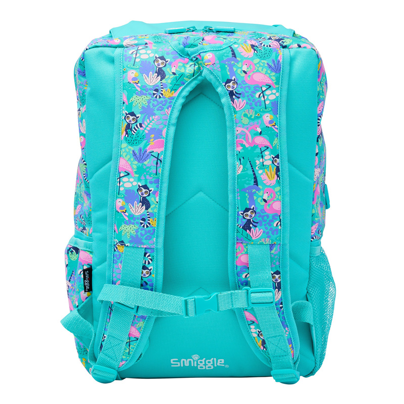 Mochila escolar australiana smiggle para estudiantes de escuela primaria, niños y niñas, mochila de gran capacidad con tapa abatible